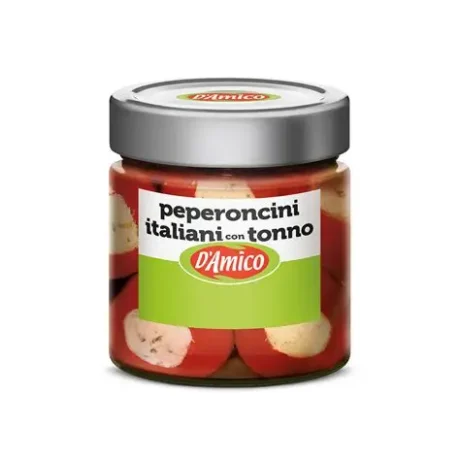 St red chili pepper 190gD'Amico, filled with tuna