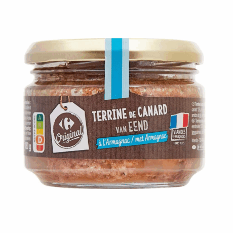 Duck terrine pâté Arm. 180gCRFOriginal