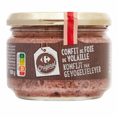 Chicken liver confit pâté 180g CRFOriginal