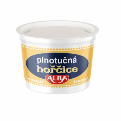 Mustard full fat. 100g ALBAcup