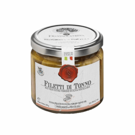 Tuna fillet in olive oil 190g Cutrera Nocellara